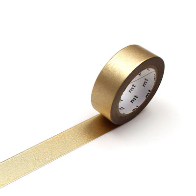 15mm Roll of Tape - Champagne Gold (High Brightness)