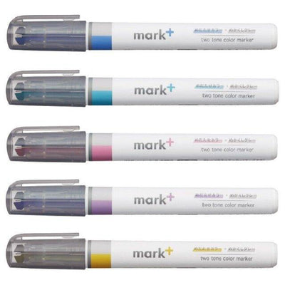 Mark+ Dual Tone Highlighter - Colour / Grey - tactile sensibility