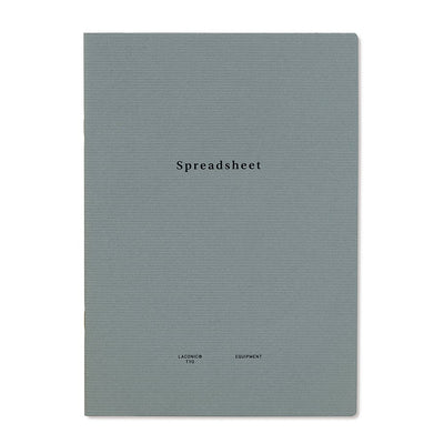 Style Notebook - Spreadsheet Planner