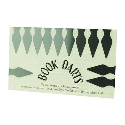 Silver Book Darts - Page Markers