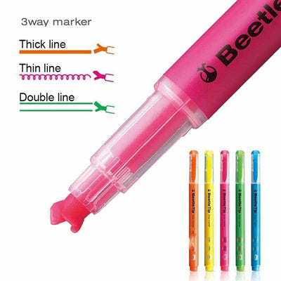 3-Way Beetle Highlighter - 1 Colour