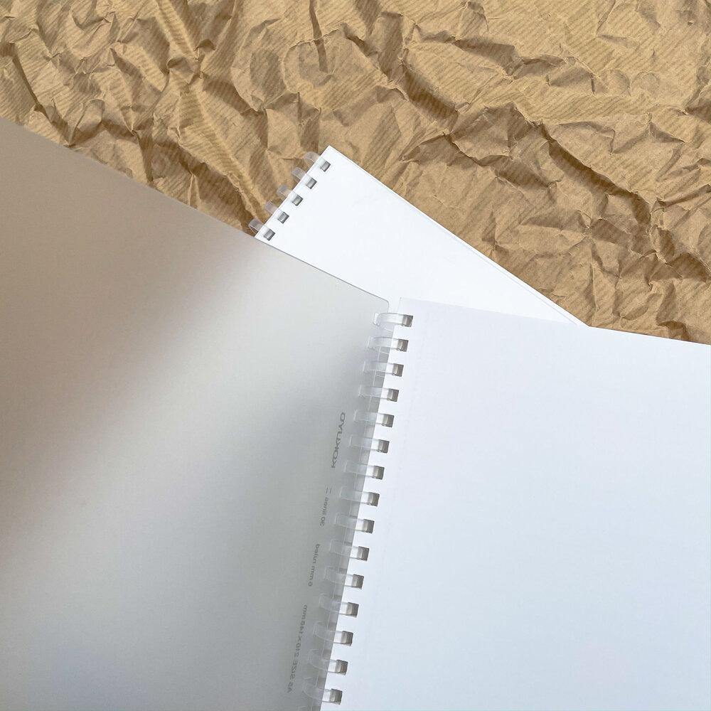 Soft Jelly Ring Notebook - tactile sensibility