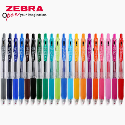 Sarasa Clip Retractable Gel Pens - Standard Colours - Single Pen