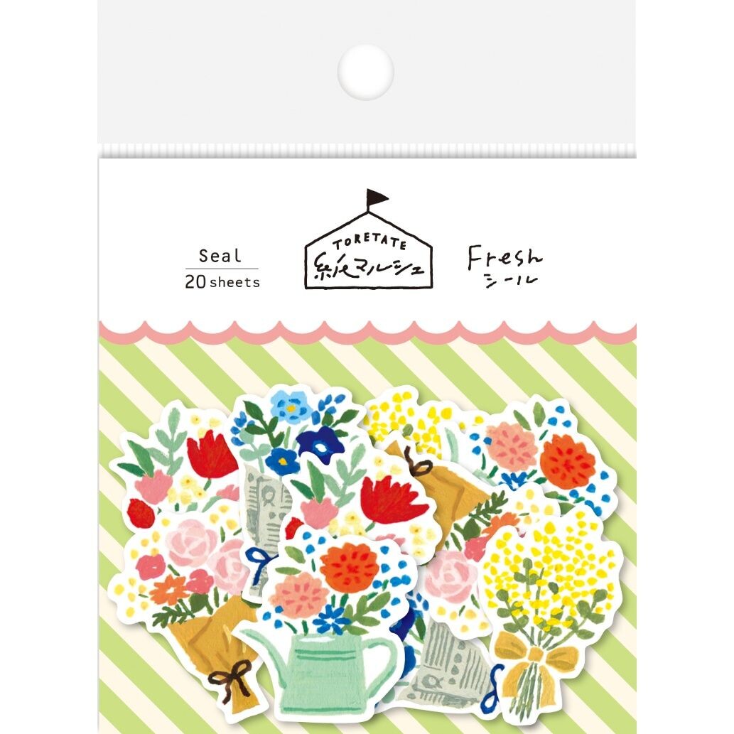 Sticker Flakes - Flower Bouquet