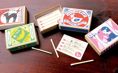 Matchbox Memo Notes - Puffing Moon