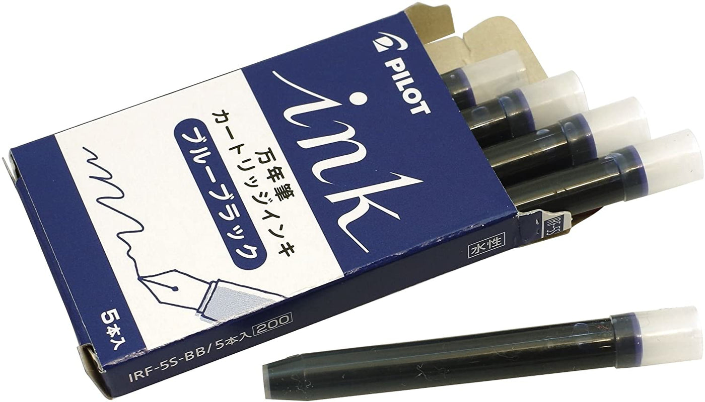IRF-5S Fountain Pen Ink Cartridges - Pack of 5