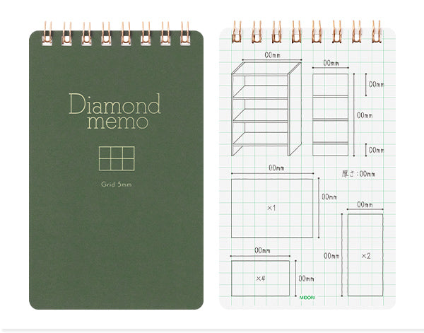 Diamond Memo Note Notepad