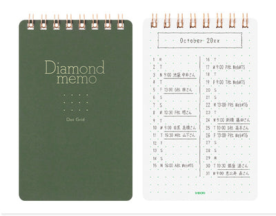Diamond Memo Note Notepad