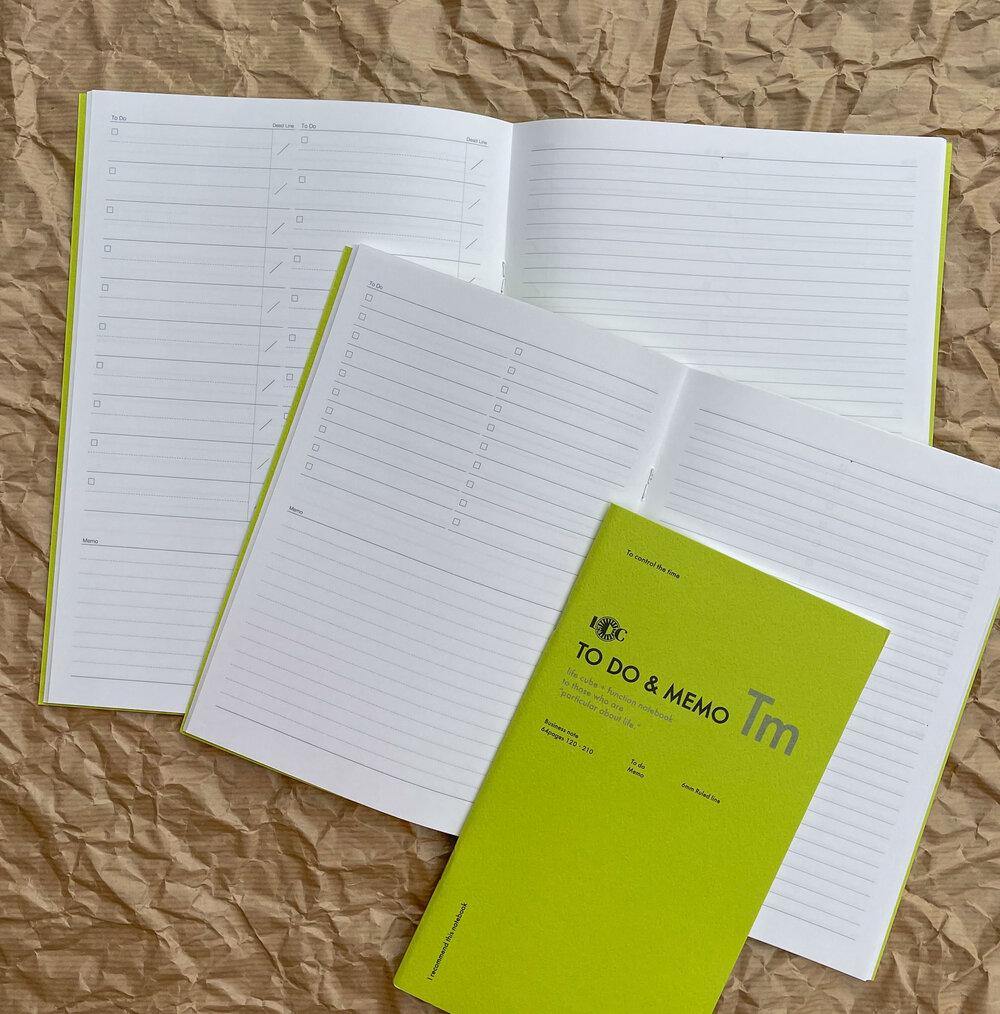 To Do Planner Notebook - tactile sensibility