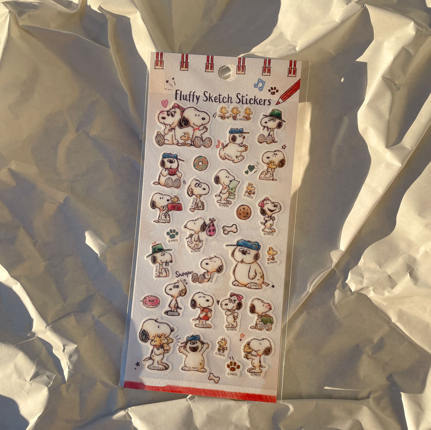 Snoopy - Sheet of Stickers