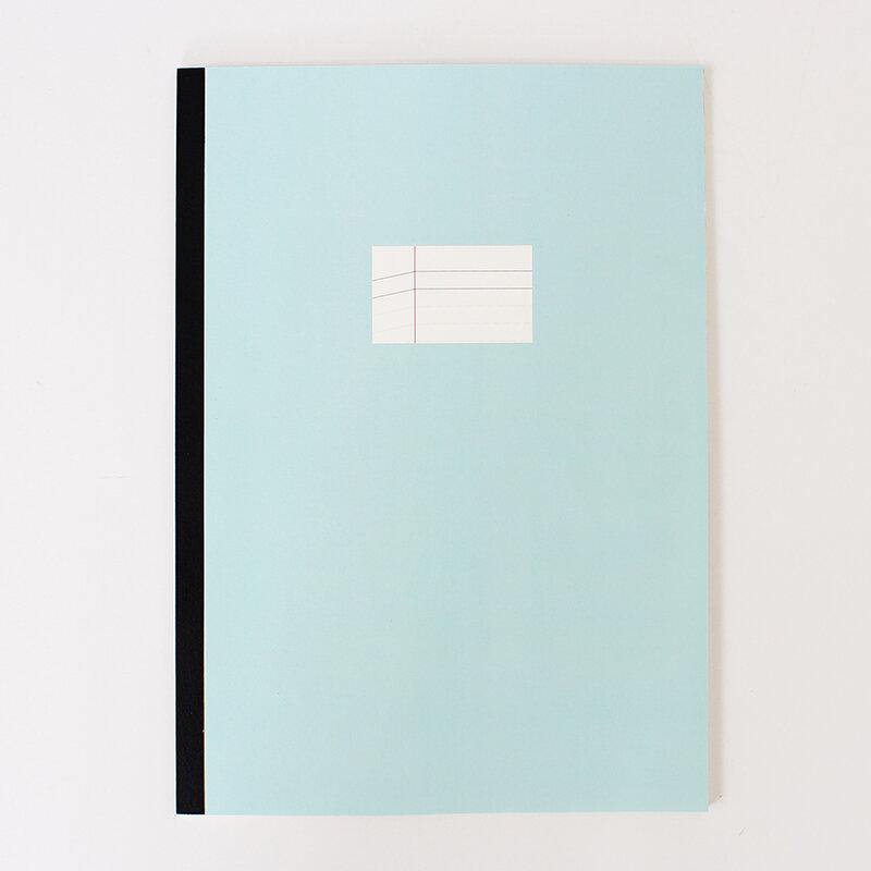 PAPERWAYS - Notebook - Large - tactile sensibility #option_sky-blue-cover-with-edge-ruled-paper