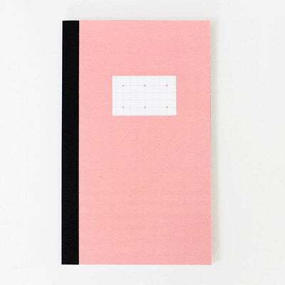 PAPERWAYS - Notebook - Small - tactile sensibility #option_pink-cover-with-cross-grid-paper