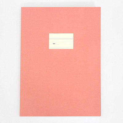 Large Notebook - Weekly / Daily / Grid / Honeycomb - tactile sensibility #option_pink-cover-with-weekly-planner-paper