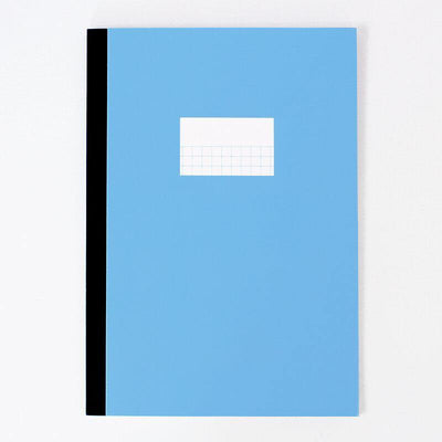 PAPERWAYS - Notebook - Medium - tactile sensibility #option_cornflower-blue-cover-with-bald-square-paper